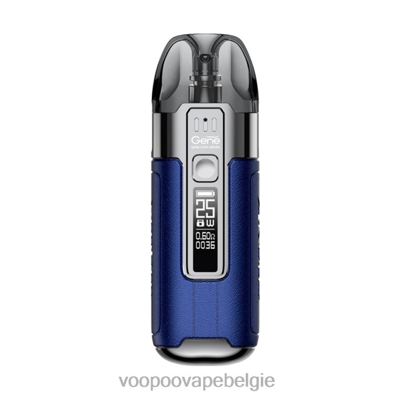 klein blauw