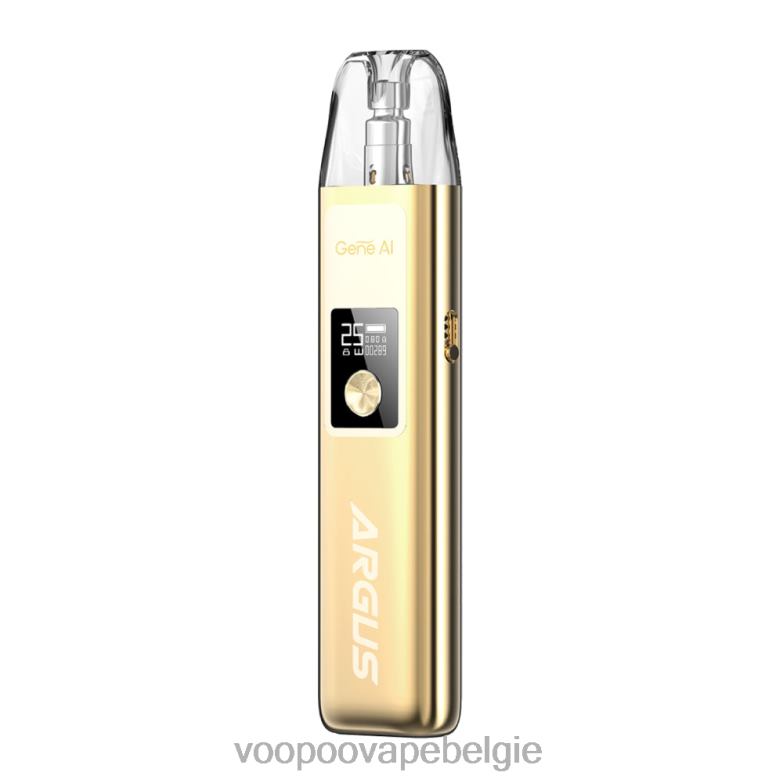 VOOPOO ARGUS G pod-kit zandverstuiving goud 4N28V55 VOOPOO Vape Tank België