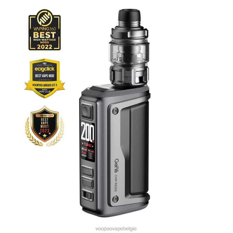 VOOPOO ARGUS GT II tankkit grafiet 4N28V1 VOOPOO Vape België