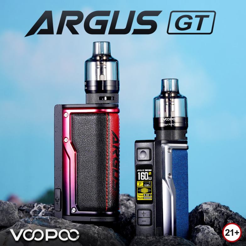 VOOPOO ARGUS GT box mod-kit zwart blauw 4N28V13 VOOPOO Vape Brussel