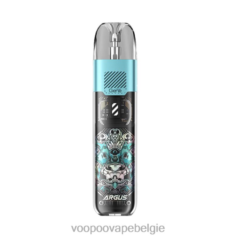 VOOPOO ARGUS P1S peul geloof cyaan 4N28V86 VOOPOO Vape Handleiding