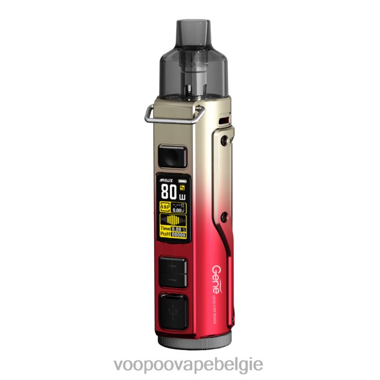 VOOPOO ARGUS PRO pod-mod-kit rood goud 4N28V32 VOOPOO Belgie