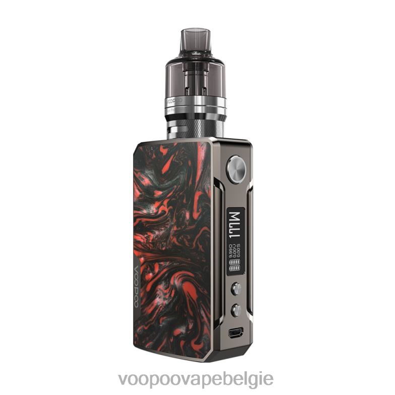 VOOPOO DRAG 2 editie vernieuwen platina-scharlaken 4N28V322 VOOPOO Belgie