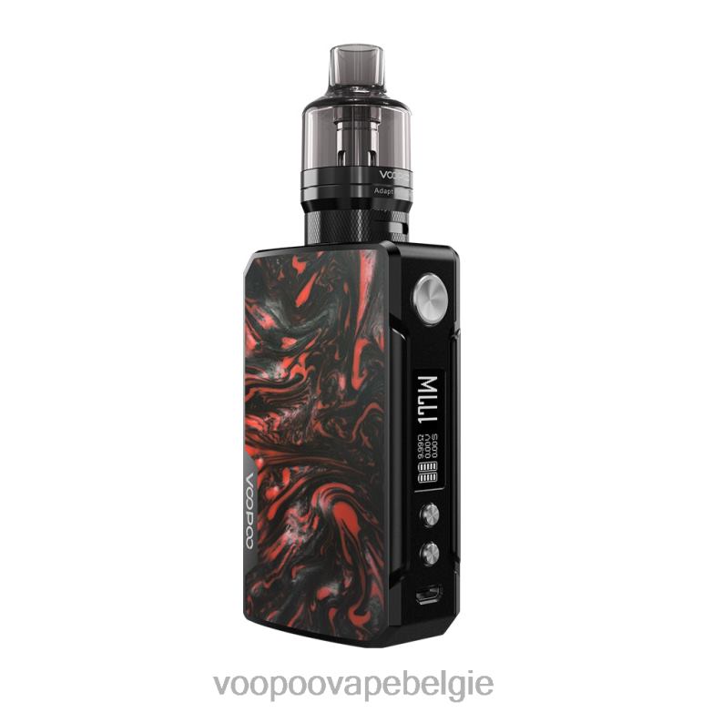 VOOPOO DRAG 2 editie vernieuwen zwart-scharlaken 4N28V328 VOOPOO Pnp Coils België
