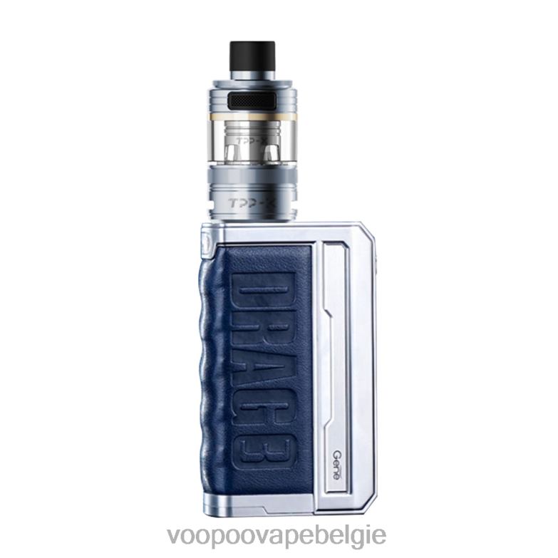VOOPOO DRAG 3 TPP X box mod-kit zilveren droomblauw 4N28V267 VOOPOO Vape Price