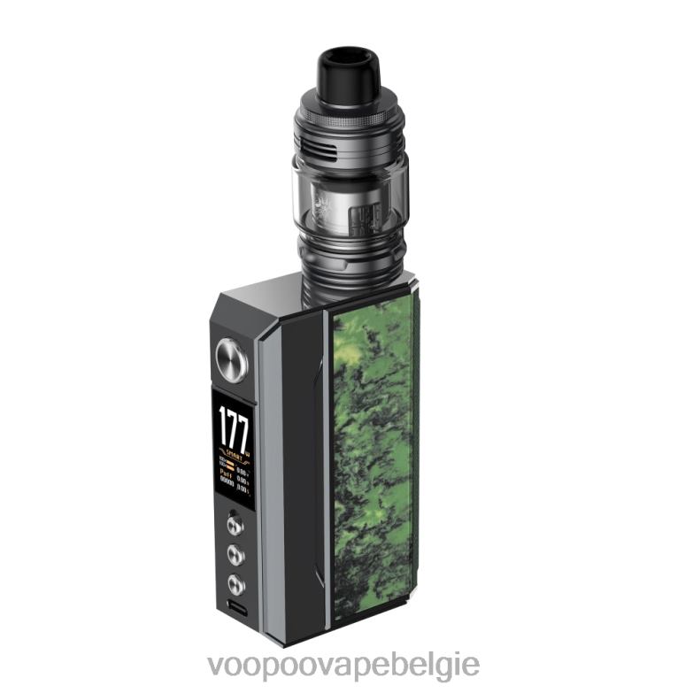 VOOPOO DRAG 4 uitrusting gun metal+bosgroen 4N28V166 VOOPOO Vape Handleiding