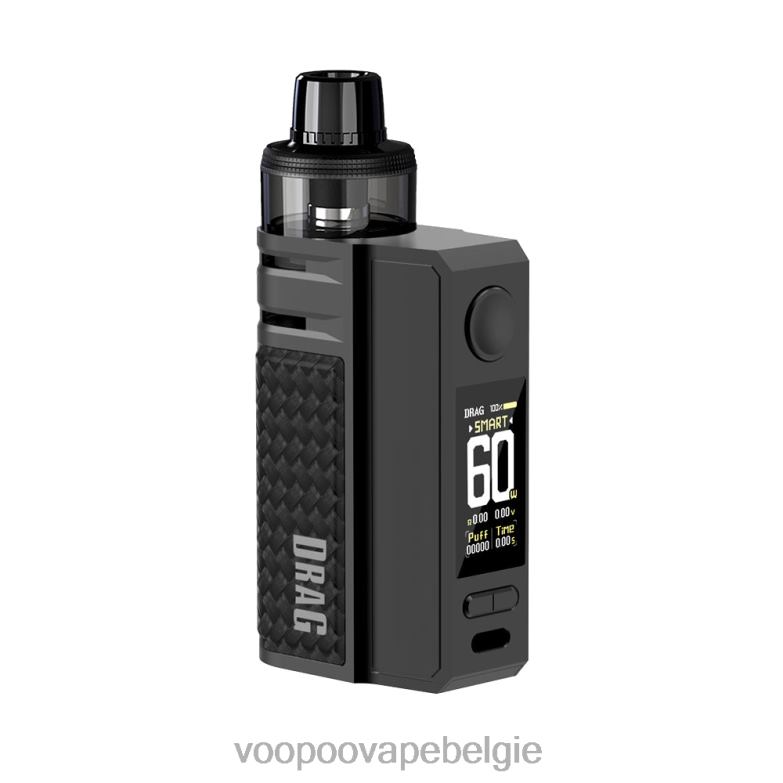 VOOPOO DRAG E60 pod-kit koolstofvezel 4N28V185 VOOPOO Vape Tank België