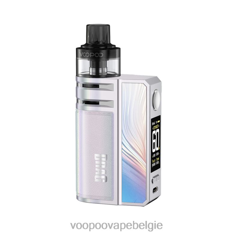 VOOPOO DRAG E60 pod-kit regenboog zilver 4N28V186 VOOPOO Vape Handleiding