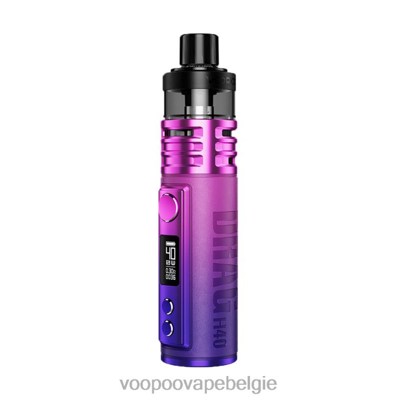 VOOPOO DRAG H40 pod-mod modern rood 4N28V211 VOOPOO Vape België
