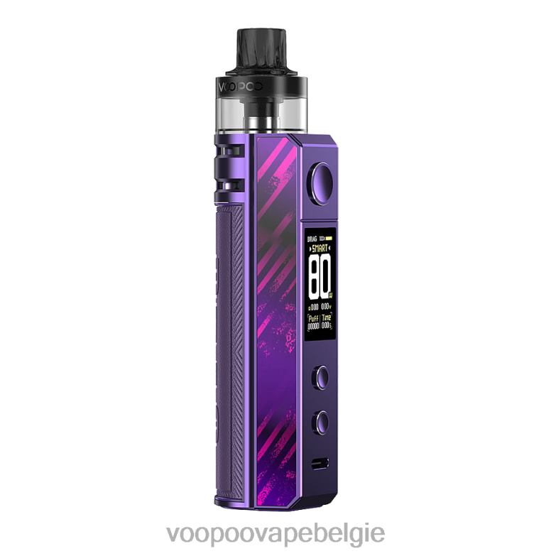 VOOPOO DRAG H80S pod-kit melkweg paars 4N28V244 VOOPOO Vape Kopen