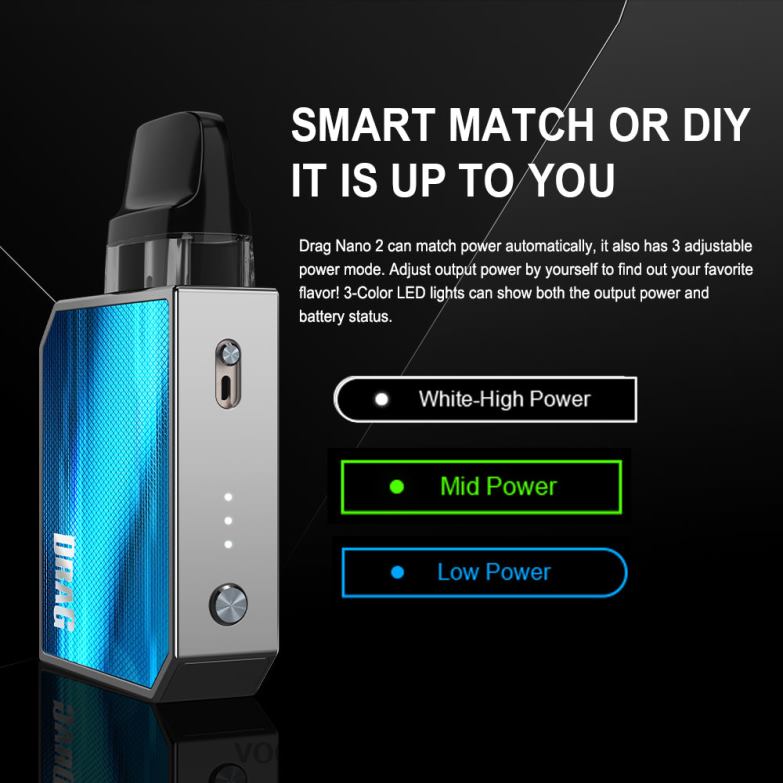 VOOPOO DRAG NANO 2 pod-kit thee groen 4N28V152 VOOPOO Belgie