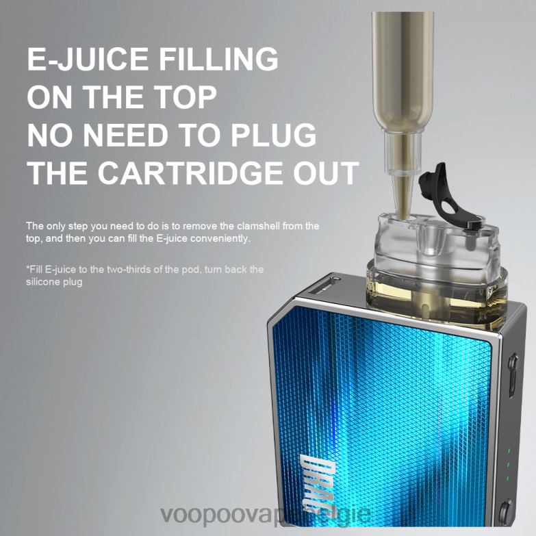 VOOPOO DRAG NANO 2 pod-kit thee groen 4N28V152 VOOPOO Belgie