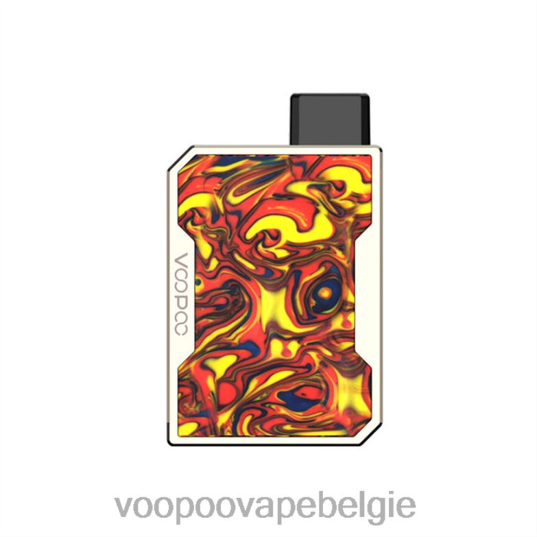 VOOPOO DRAG NANO peul rood goud 4N28V305 VOOPOO Vape Tank België