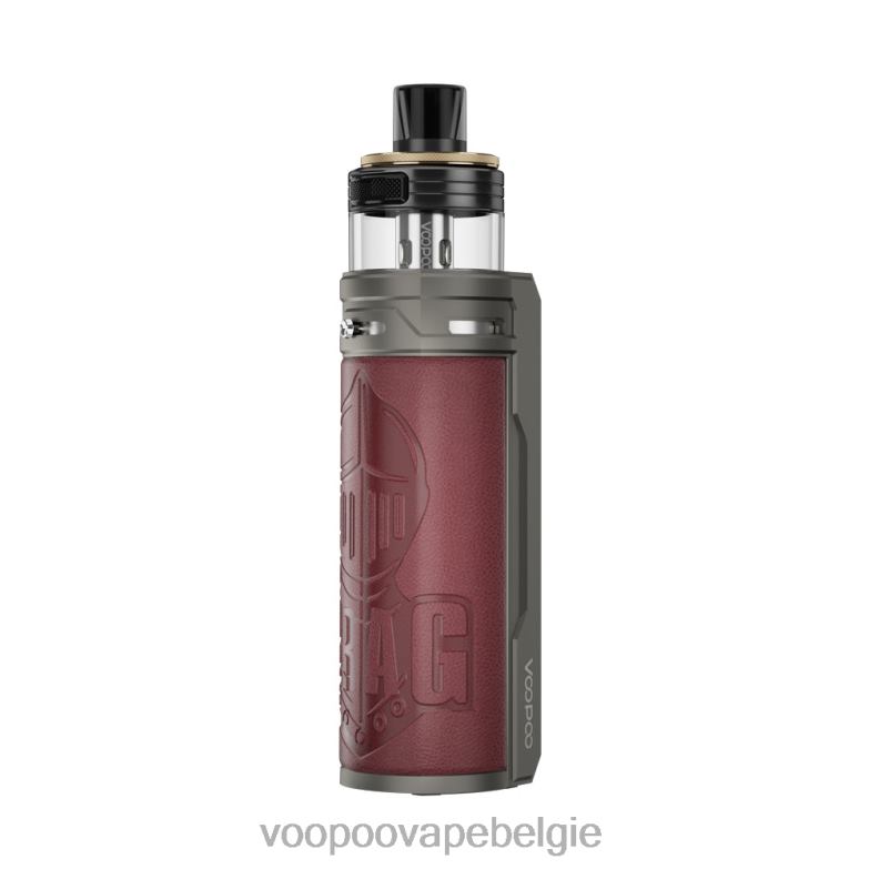 VOOPOO DRAG S PNP-X doos mod ridder rood 4N28V295 VOOPOO Vape Tank België