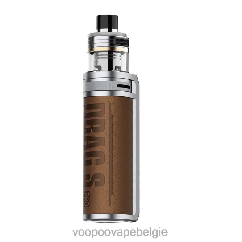 VOOPOO DRAG S PRO pod-kit sahara bruin 4N28V283 VOOPOO Vape Brussel