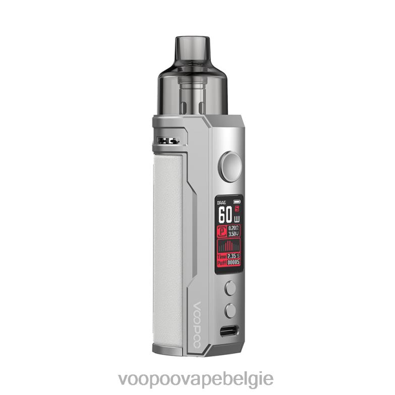 VOOPOO DRAG S pod-mod-kit Zilverwit 4N28V201 VOOPOO Vape België