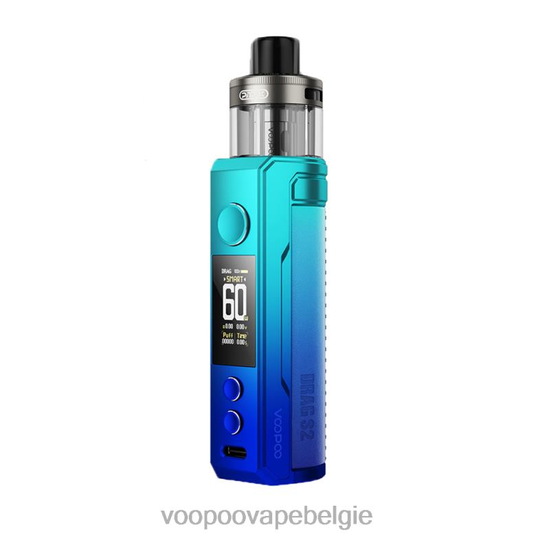 VOOPOO DRAG S2 pod-mod-kit hemelsblauw 4N28V156 VOOPOO Vape Handleiding