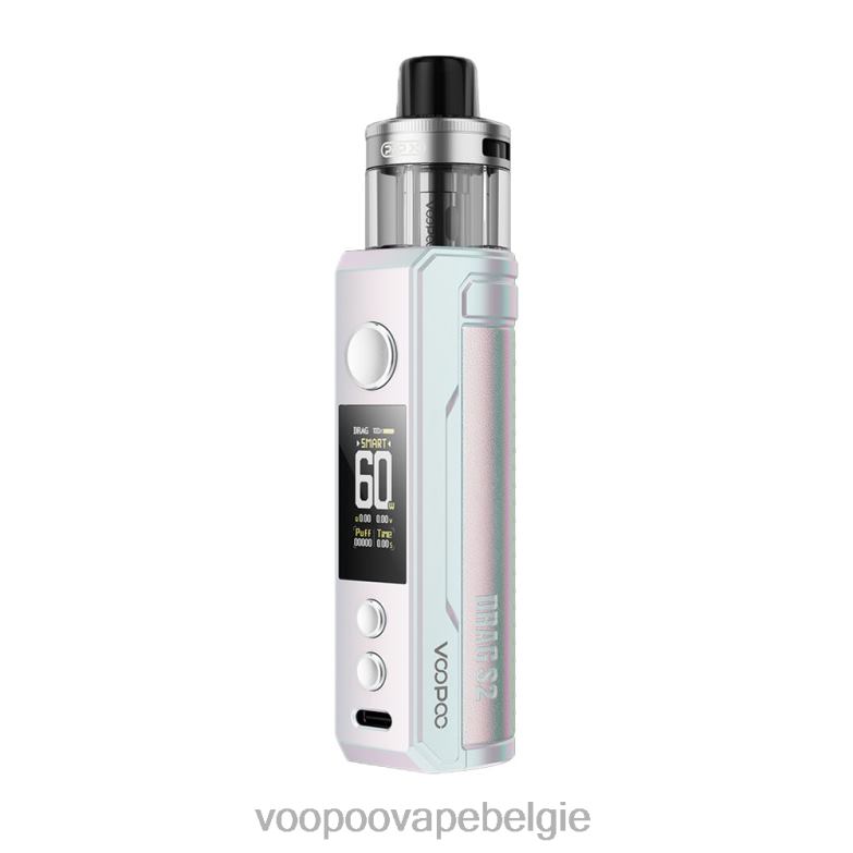 VOOPOO DRAG S2 pod-mod-kit kleurrijk zilver 4N28V256 VOOPOO Vape Handleiding