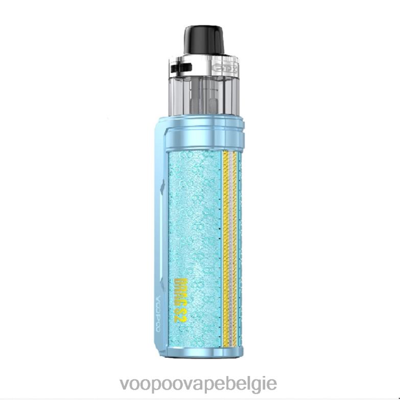 VOOPOO DRAG S2 pod-mod-kit sneeuw blauw 4N28V264 VOOPOO Vape Kopen