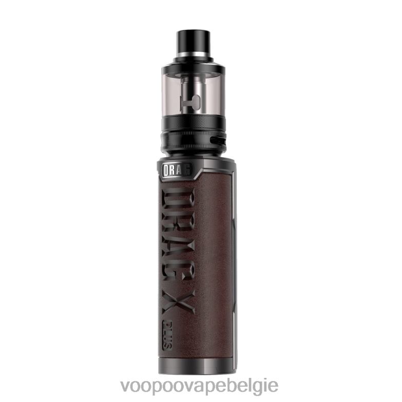 VOOPOO DRAG X PLUS Professionele Editie zwart+koffie 4N28V159 VOOPOO Kopen België
