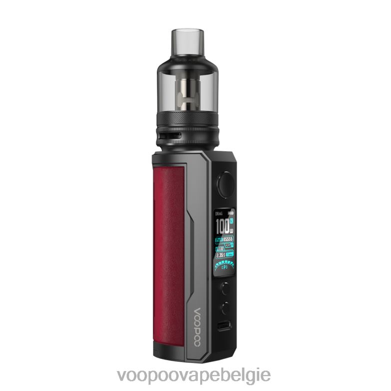 VOOPOO DRAG X PLUS uitrusting Marsala 4N28V315 VOOPOO Vape Tank België