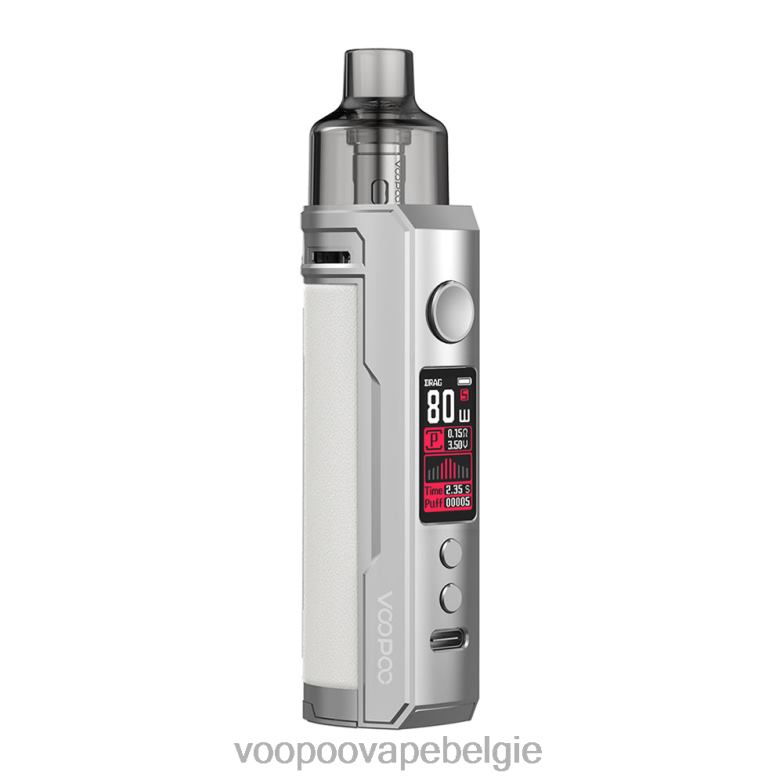 VOOPOO DRAG X pod-mod-kit Zilverwit 4N28V177 VOOPOO Vape Price