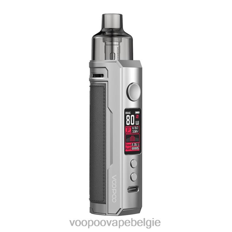 VOOPOO DRAG X pod-mod-kit zilver en donkergrijs 4N28V180 VOOPOO Coils Kopen