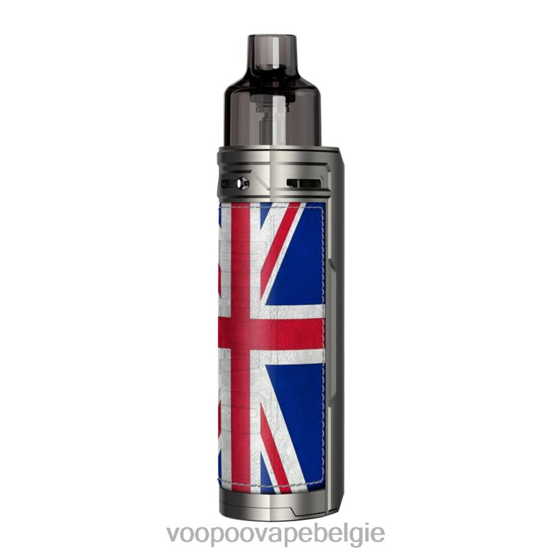 VOOPOO DRAG X pod-mod-kit zilveren ridder 4N28V175 VOOPOO Vape Tank België