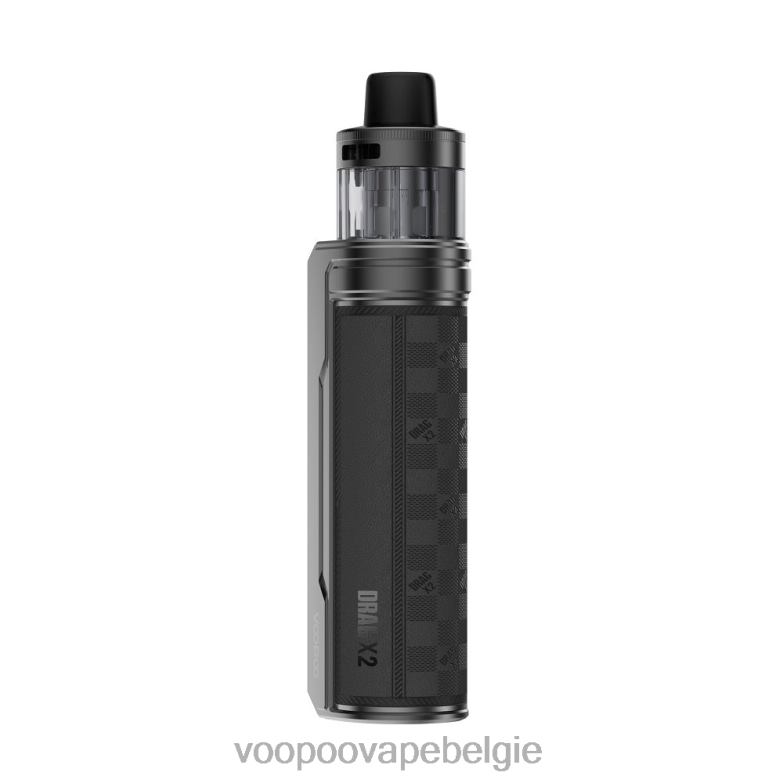 VOOPOO DRAG X2 pod-mod geruit zwart 4N28V238 VOOPOO Pnp Coils België