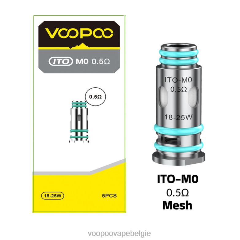 VOOPOO ITO spoelen (5 stuks) ito-m0 4N28V586 VOOPOO Vape Handleiding