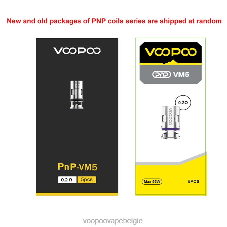 VOOPOO PNP spoelen (5 stuks) pnp-c1 4N28V584 VOOPOO Vape Kopen