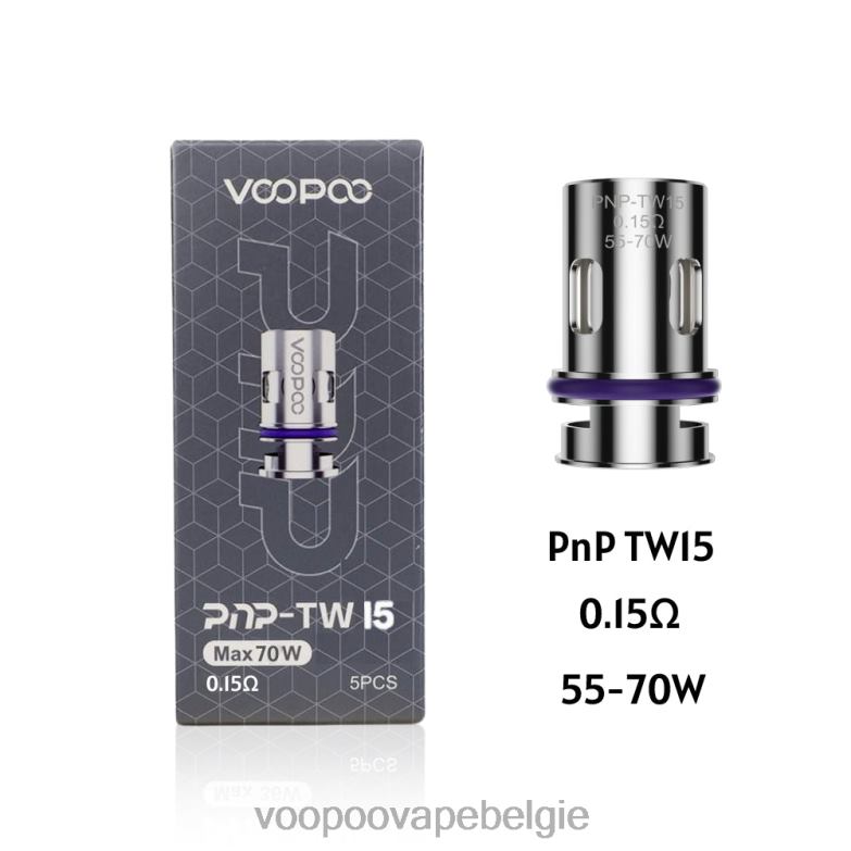 VOOPOO PNP spoelen (5 stuks) pnp-tw15 4N28V601 VOOPOO Vape België