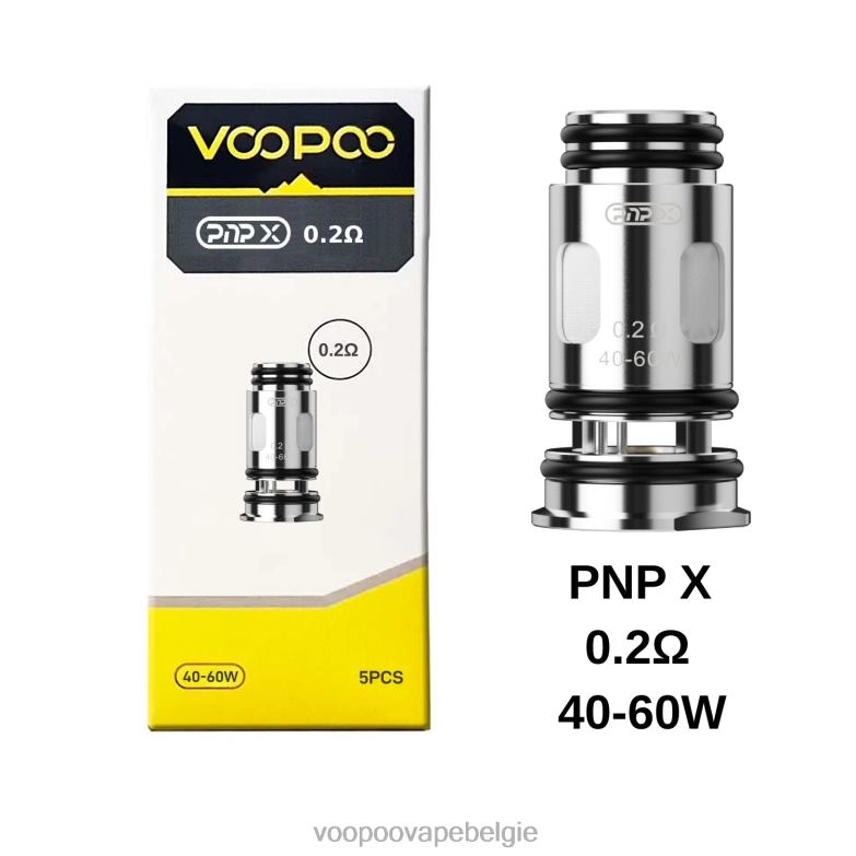 VOOPOO PNP spoelen (5 stuks) pnp x 02 ohm 4N28V606 VOOPOO Vape Handleiding