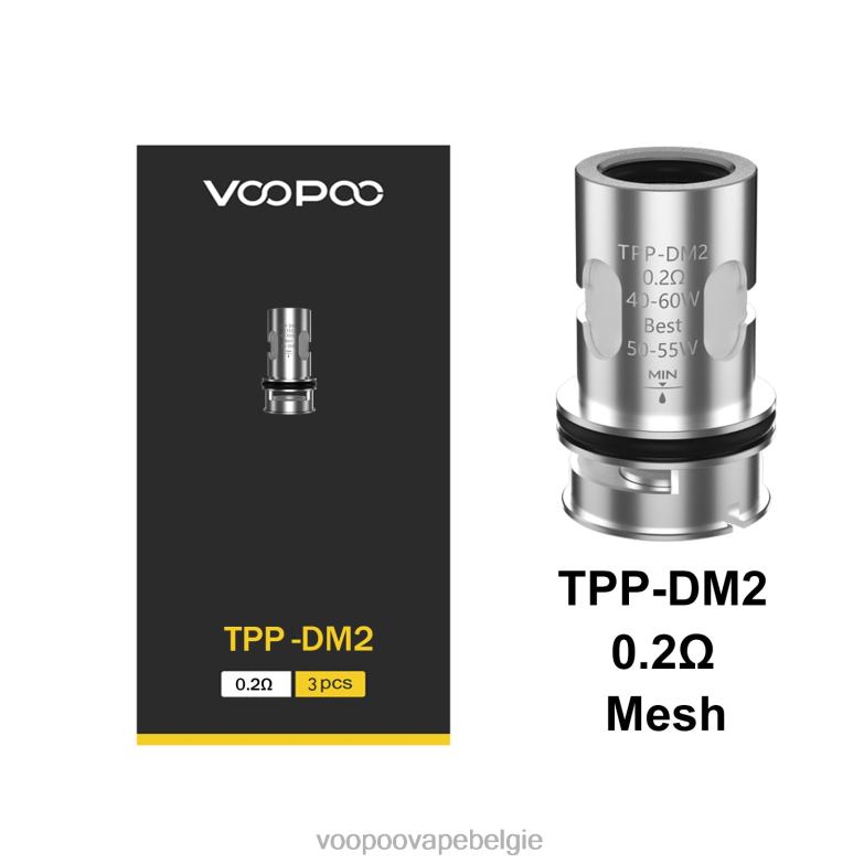 VOOPOO TPP spoelen (3 stuks) tpp-dm2 4N28V609 VOOPOO Kopen België