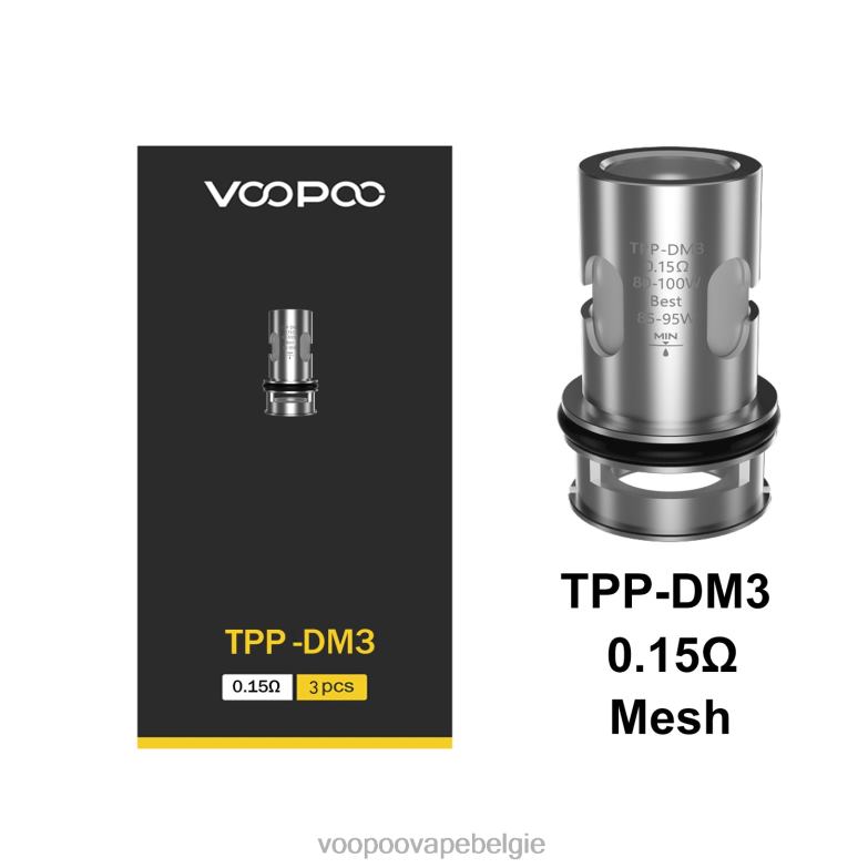 VOOPOO TPP spoelen (3 stuks) tpp-dm3 4N28V610 VOOPOO Coils Kopen