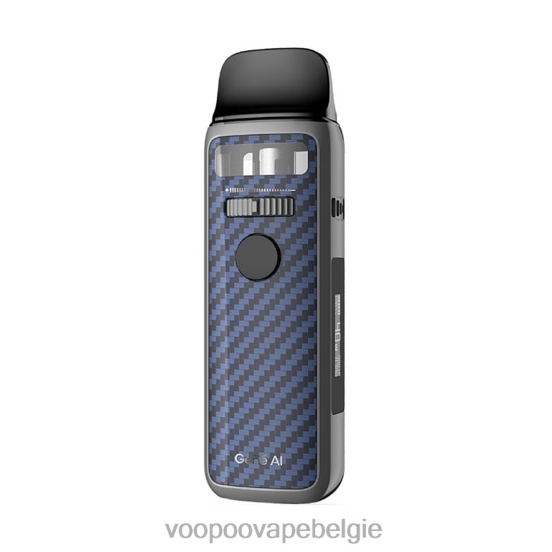 VOOPOO VINCI 3 pod-mod-kit koolstofvezel blauw 4N28V363 VOOPOO Vape Brussel