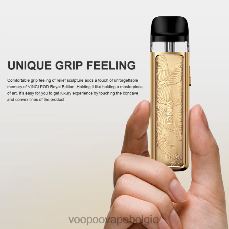 VOOPOO VINCI POD koninklijke editie gouden blad 4N28V343 VOOPOO Vape Brussel