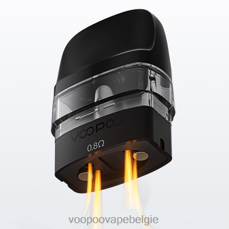VOOPOO VINCI SERIES V2 cartridges (3 stuks) 08 ohm 4N28V516 VOOPOO Vape Handleiding