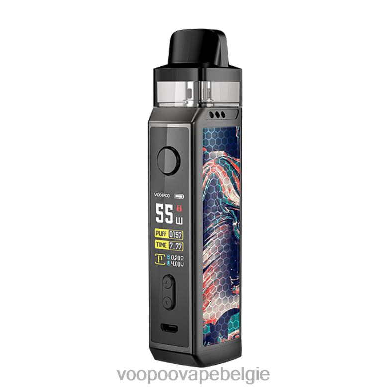 VOOPOO VINCI X modpod-kit blauwgroen 4N28V391 VOOPOO Vape België