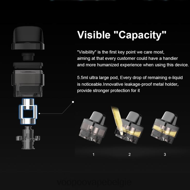 VOOPOO VINCI X modpod-kit koolstofvezel 4N28V346 VOOPOO Vape Handleiding