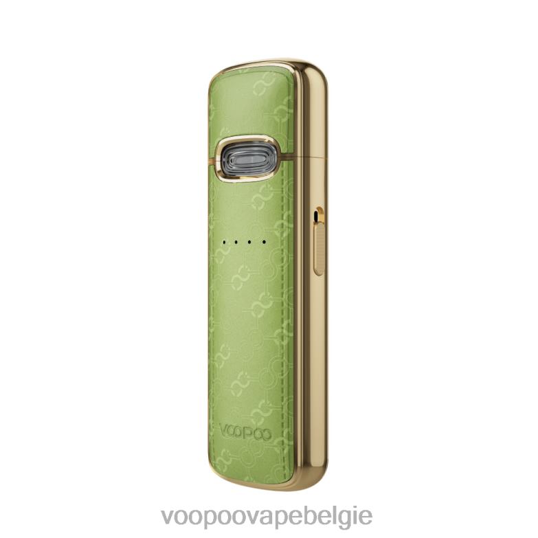 VOOPOO VMATE E pod-kit groen ingelegd goud 4N28V433 VOOPOO Vape Brussel