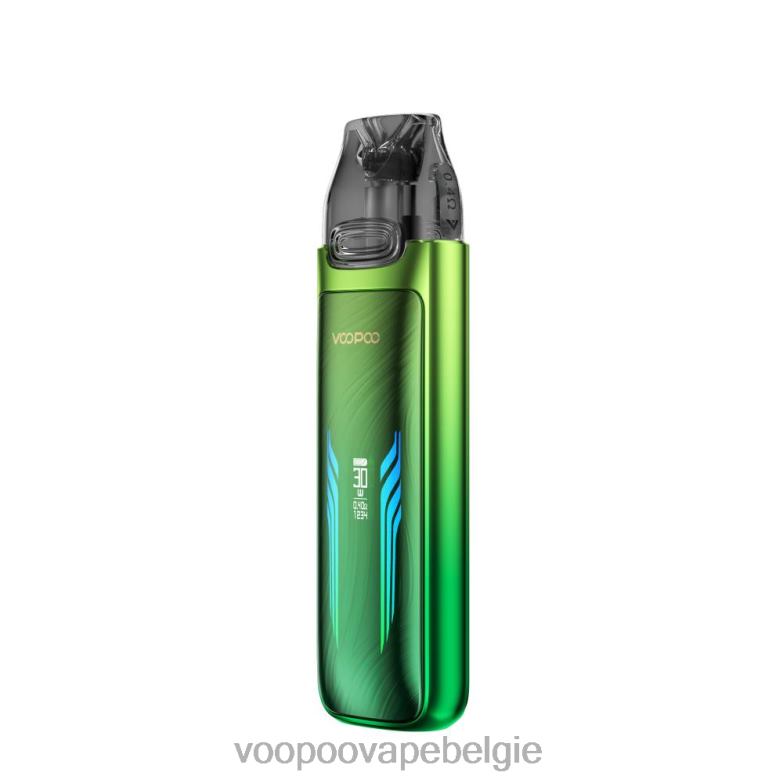 VOOPOO VMATE MAX peul glanzend groen 4N28V493 VOOPOO Vape Brussel